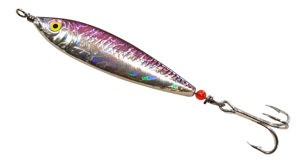 Buzzbomb Spinnow Jig 40G - PINK HOLO