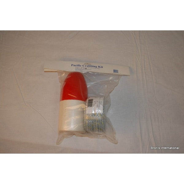 Bron's CA036 Pacific Crabbing Kit (100ft Lead Rope, Float)