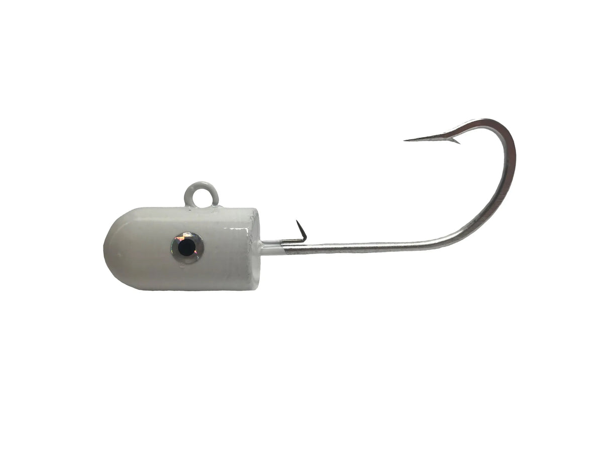 Bullet Jig 16oz White/big Eye