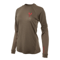 BADLANDS W'S PECORA LIGHTWEIGHT MERINO CREW