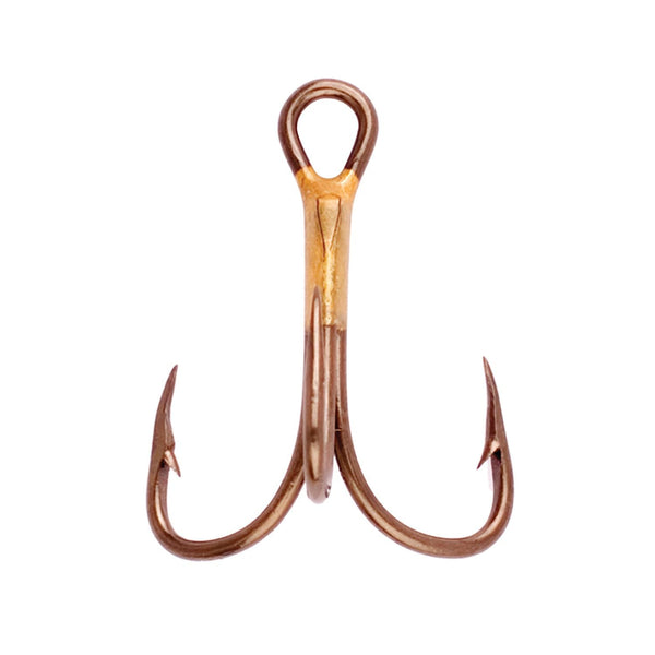 Eagle Claw 2X Treble Hook - Bronze