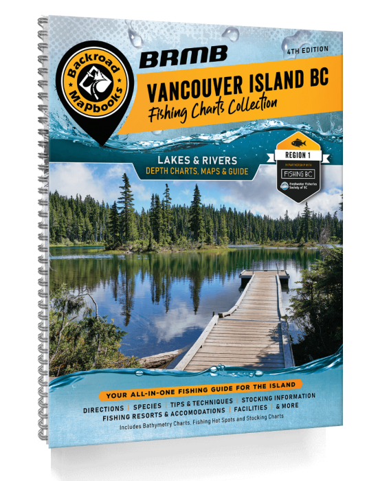 Backroads Vancouver Island Fishing Mapbook