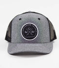 Van Isle Fish Club Black Oxford Hat