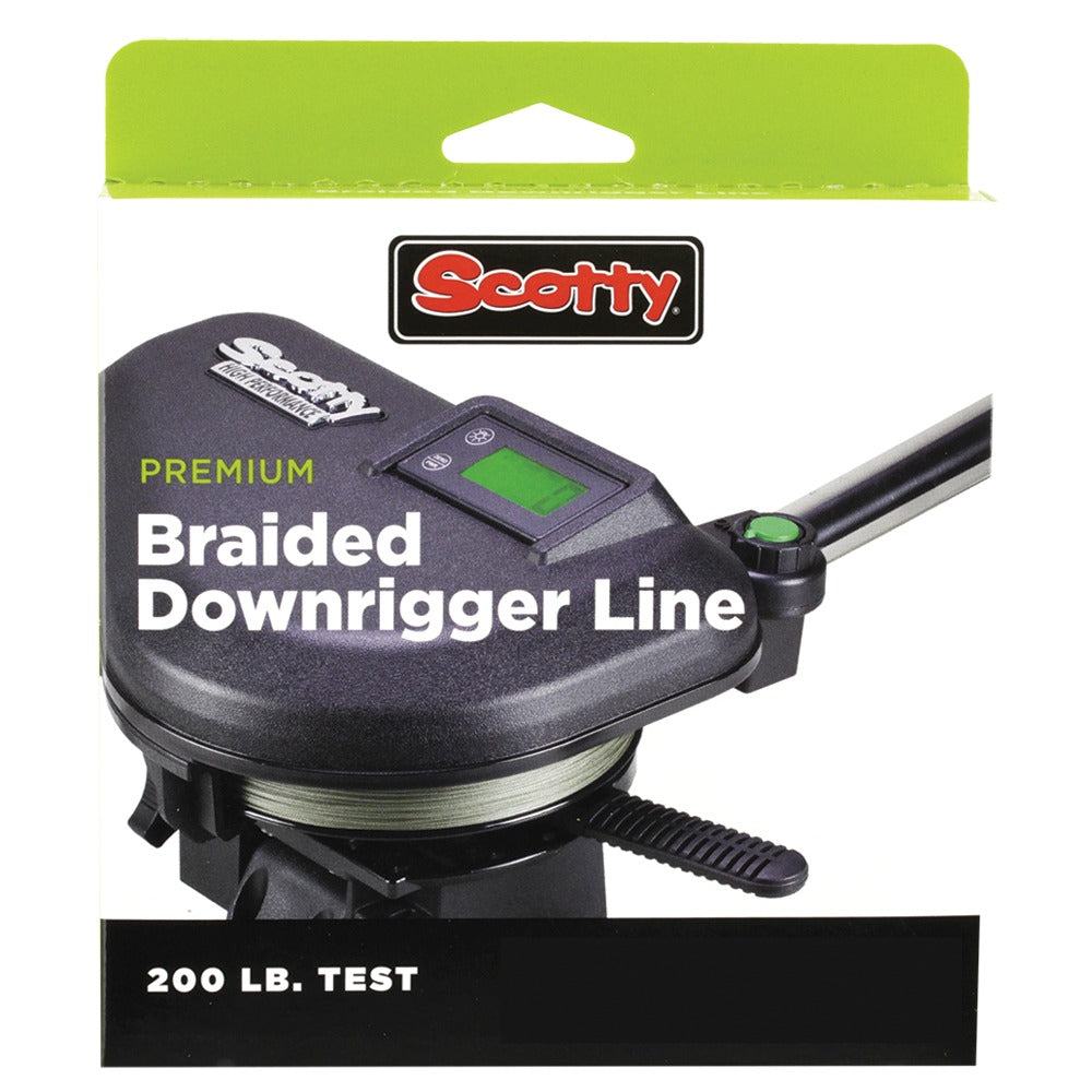 Scotty 2702K 400' 200LB Premium Braided Downrigger Line w/Terminal Kit