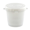 Scotty 670 Vented Bait Jar 1/2L White with Lid