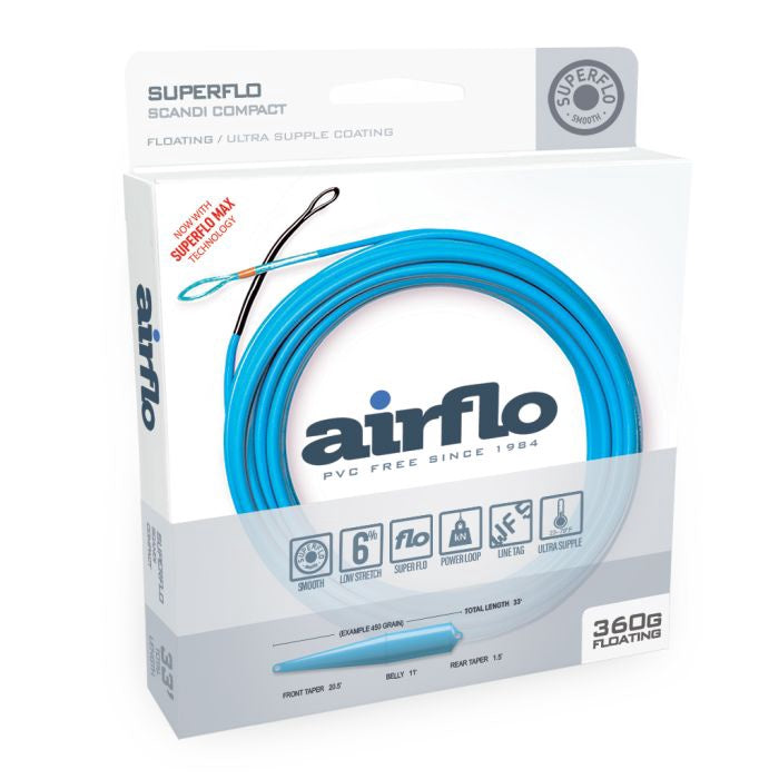 Airflo Superflo Max Scandi Compact Floating Fly Line