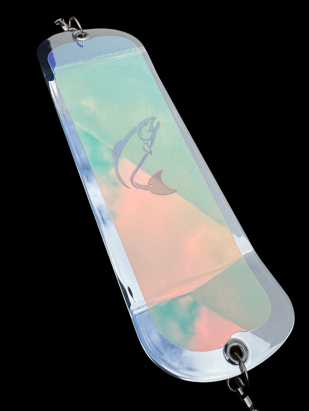 Westcoast Fishing Tackle UV Electro Mirror Flasher - CHROME ZONE