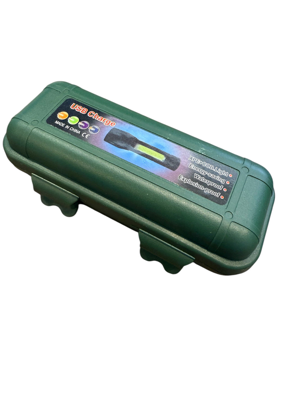 Westcoast Fishing Tackle Mini LED UV Flashlight carry case, closed