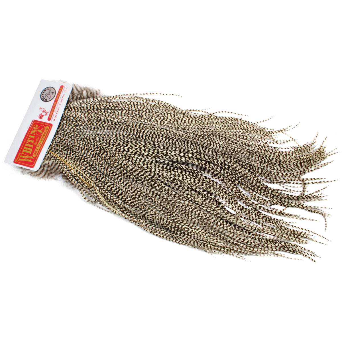 WHITING BRONZE GRADE SADDLE GRIZZLY NATURAL FULL CAPE