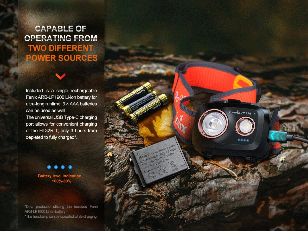 FENIX HL32R-T TRAIL RUNNING LED HEADLAMP - 800 LUMENS in Canada - Image 4